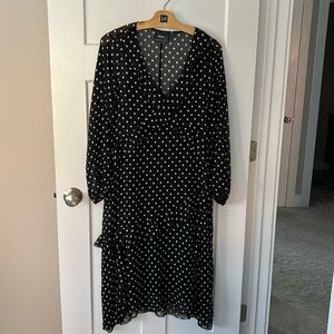 Anthropologie Polka Dot Dress